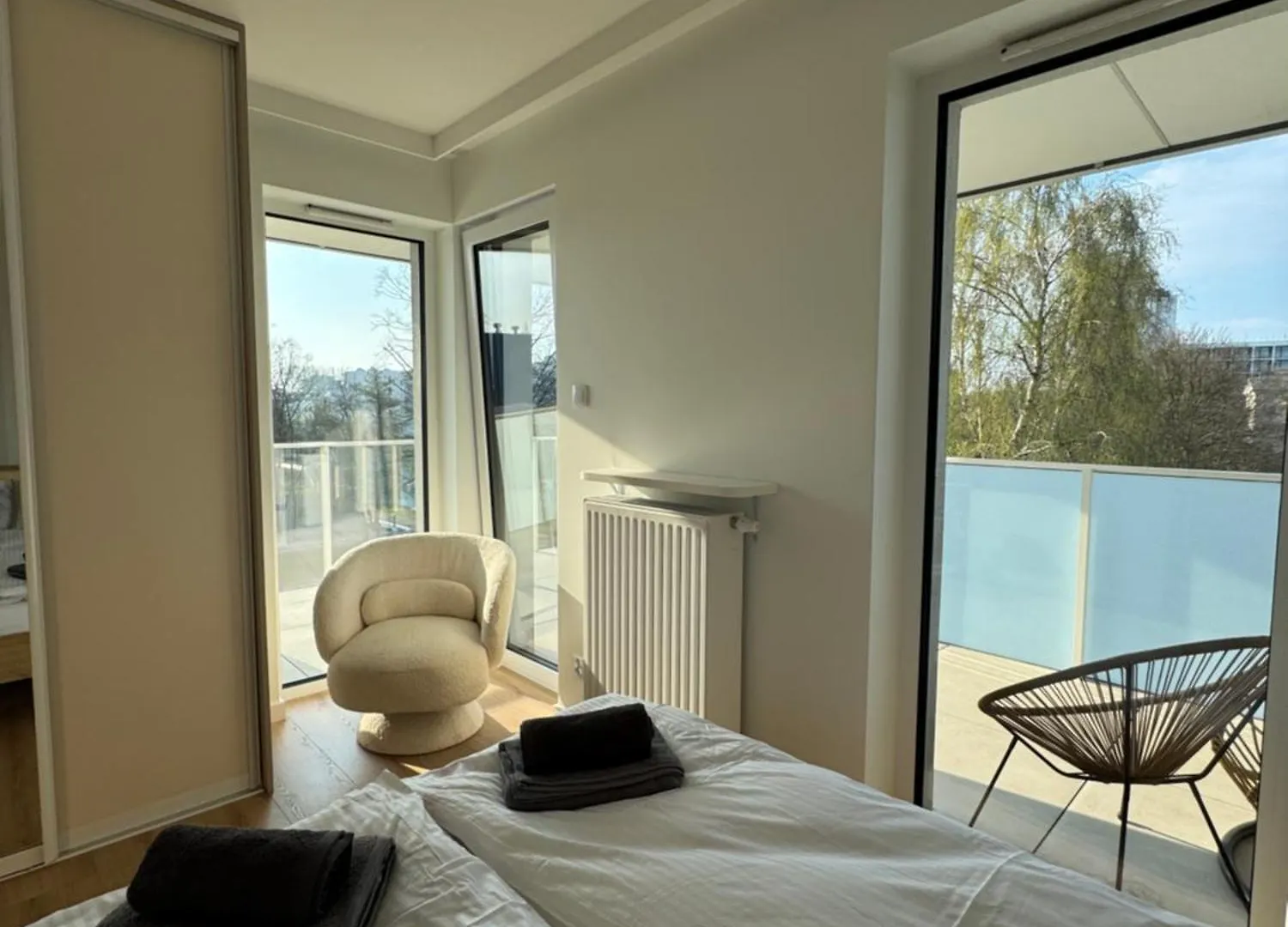 4Summer Golden Dune - Parking, Przestronne Mieszkanie 50M2, Caly Apartament Do Dyspozycji, Duzy Taras Z Pieknym Zachodem Slonca Parkplatz, Geraeumige Wohnung Mit 50 M2, Ganzes Apartment Zur Verfuegung, Grosse Terrasse Mit Wunderschoenem Sonnenunterga 科沃布热格 波兰